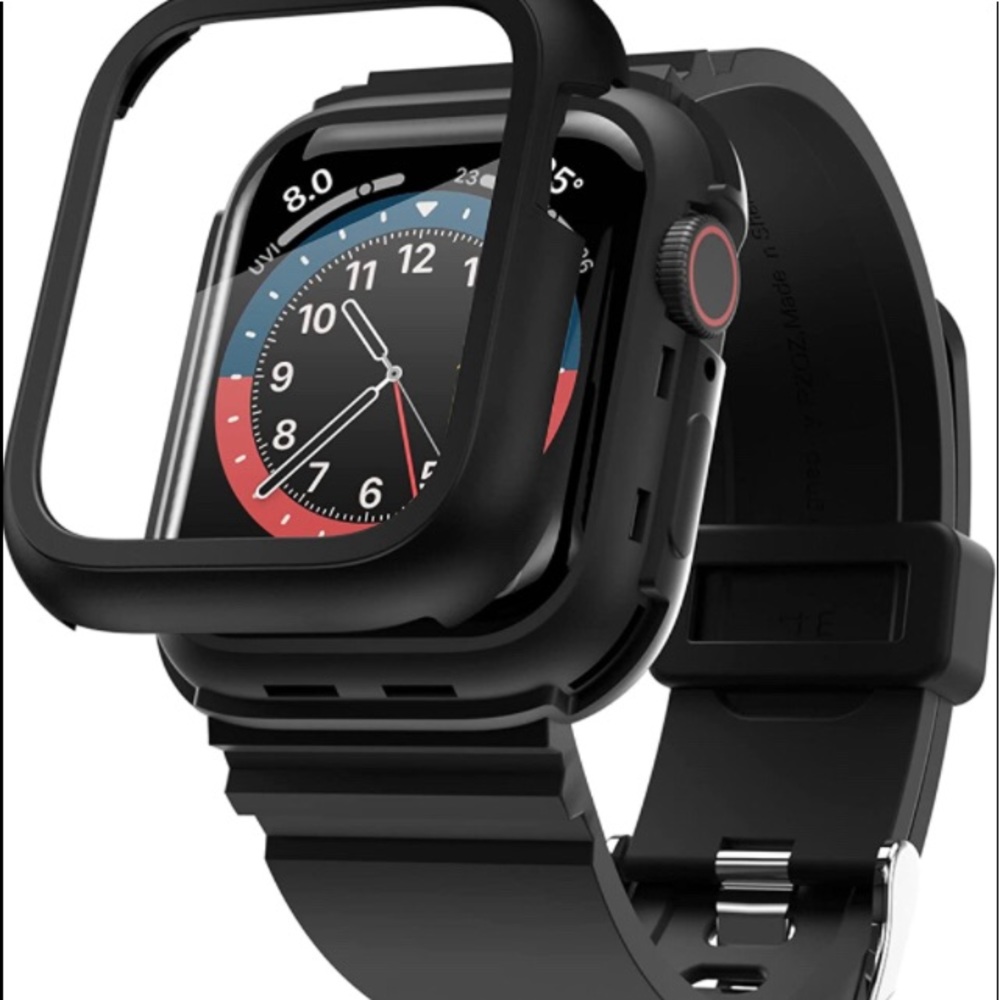 Apple Watch Series SE /4 /5 /6 44mm Watch Band Case with Screen Protector